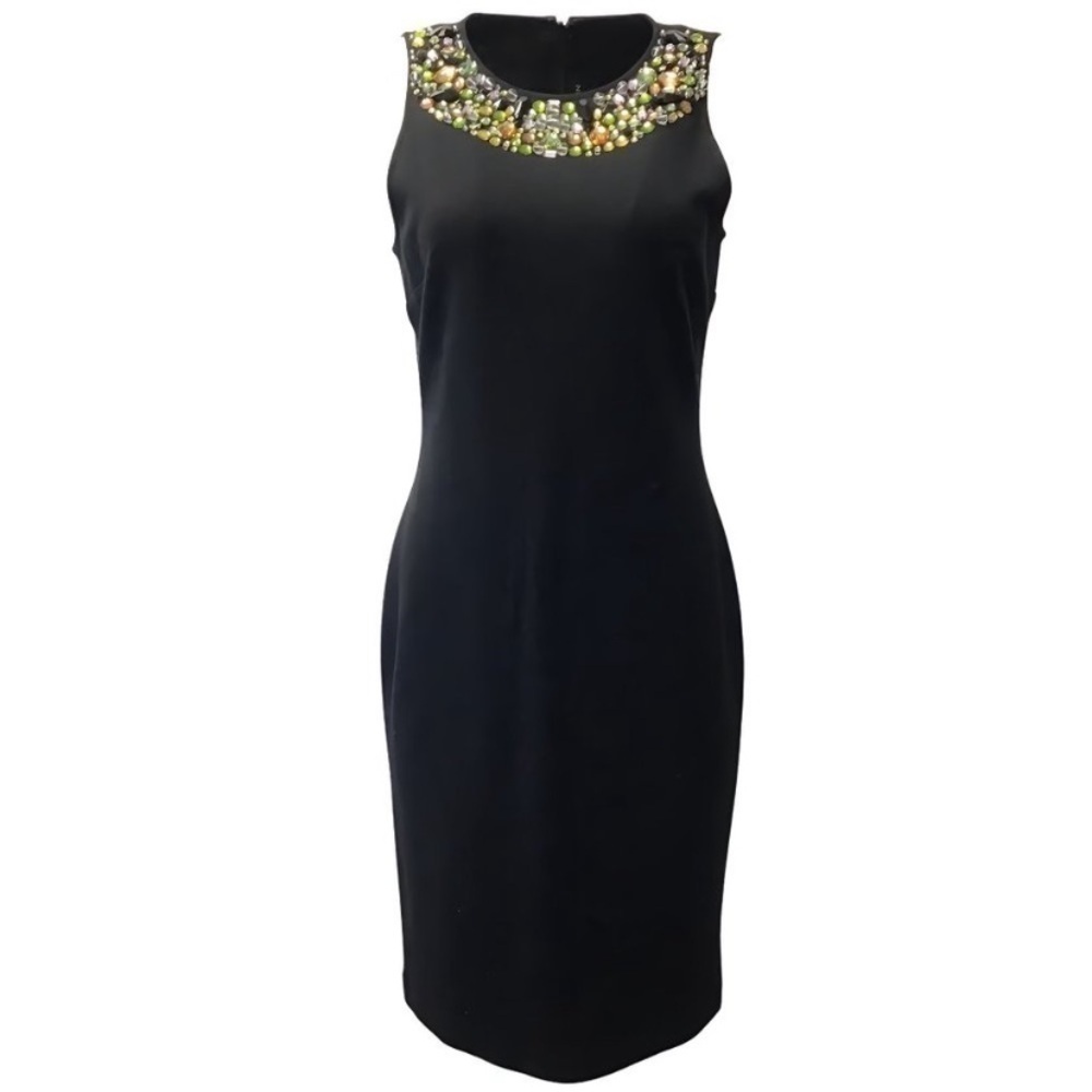 St. John dress. Beautifull. Hand beaded crystals​​​​​​​​​​​​​​​